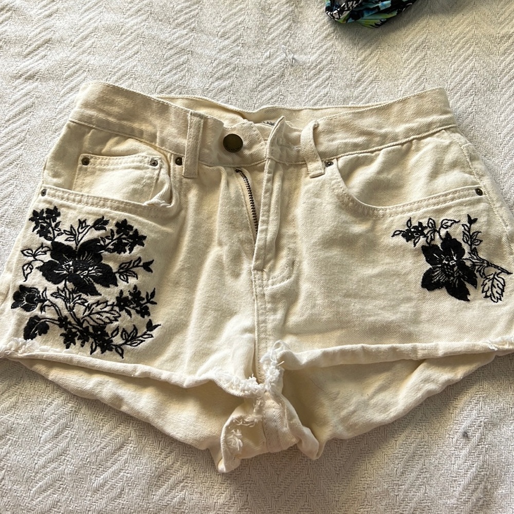 Billabong Embroidered Shorts